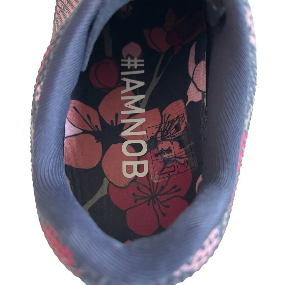 NoBull Women’s Floral Trainer Sneakers Sz 5
